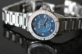  Shop Authentic Bulova Marine Star Blue Dial Silver Steel Strap Watch for Women - 96R215 - Luxxuri