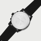  Shop Authentic Armani Exchange Outerbanks Chronograph Black Dial Black Silicone Strap Watch For Men - AX1343 - Luxxuri