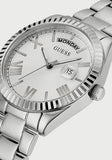  Shop Authentic Guess Luna Silver Dial Silver Steel Strap Watch for Women - GW0308L1 - Luxxuri