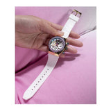  Shop Authentic Guess Fusion Chronograph White Dial White Leather Strap Watch For Women - GW0553L2 - Luxxuri