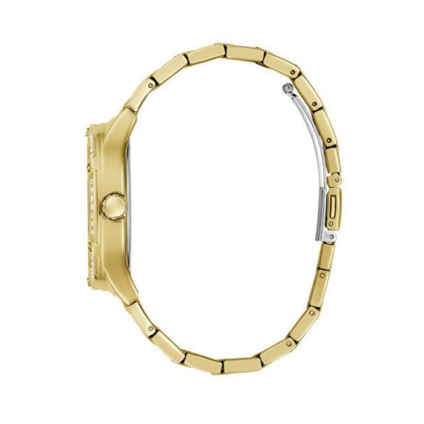  Shop Authentic Guess Duchess Quartz Gold Dial Gold Steel Strap Watch For Women - GW0558L2 - Luxxuri