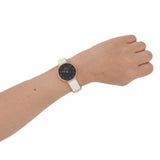  Shop Authentic Daniel Wellington Classic Petite Dover Black Dial White NATO Strap Watch For Women - DW00100314 - Luxxuri
