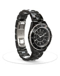  Shop Authentic Chanel J12 Quartz Black Dial Black Steel Strap Watch for Women - J12 H5695 - Luxxuri