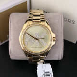  Shop Authentic Michael Kors Bradshaw Quartz Gold Dial Gold Steel Strap Watch For Women - MK6555 - Luxxuri