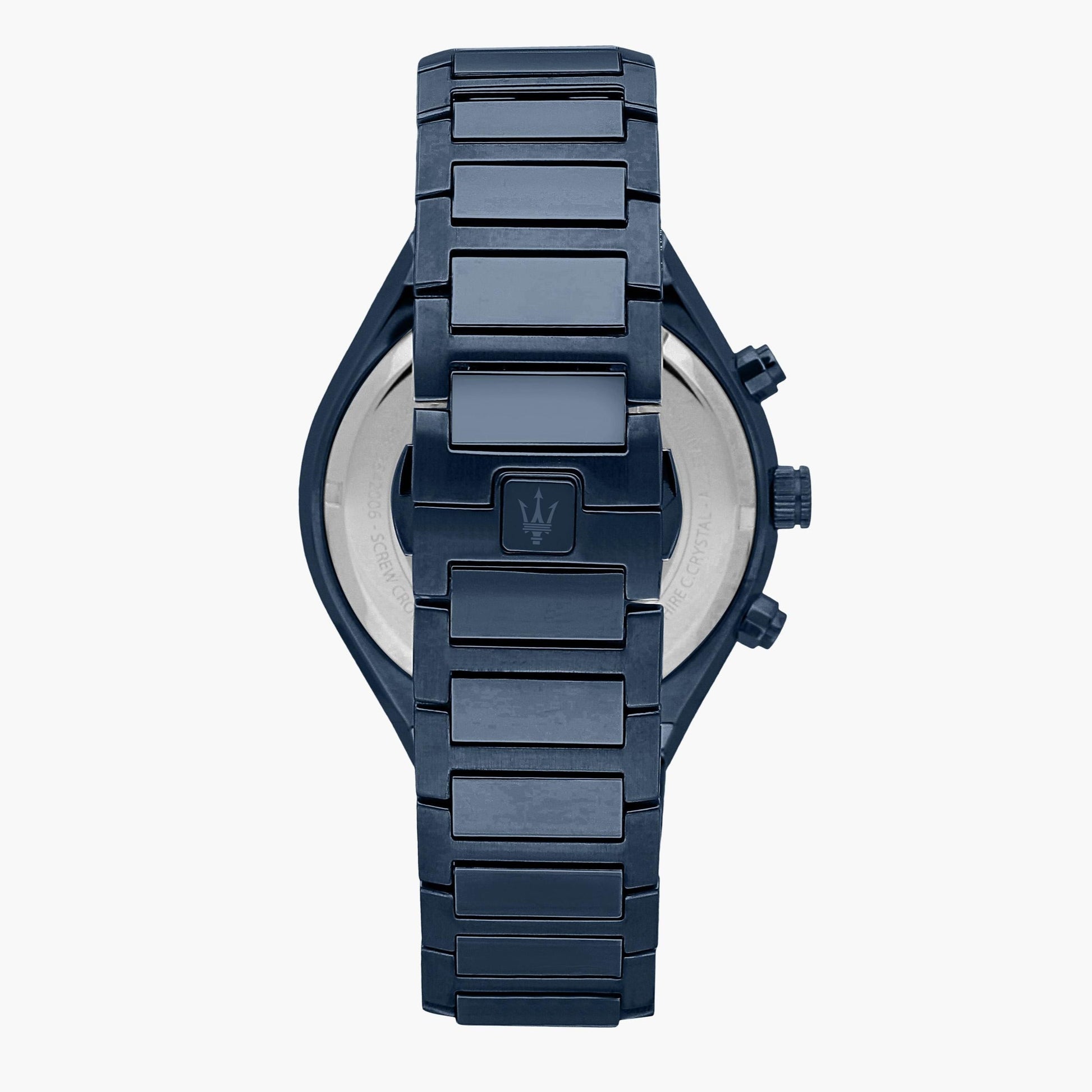  Shop Authentic Maserati Stile Chronograph Blue Dial Blue Steel Strap Watch For Men - R8873642008 - Luxxuri