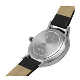  Shop Authentic Armani Exchange Cayde Chronograph Black Dial Black Leather Strap Watch for Men - AX2745 - Luxxuri