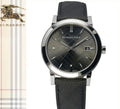  Shop Authentic Burberry Heritage Grey Dial Black Leather Strap Watch for Men - BU9024 - Luxxuri