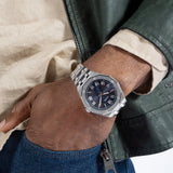  Shop Authentic Guess Asset Quartz Blue Dial Silver Steel Strap Watch For Men - GW0575G4 - Luxxuri