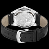  Shop Authentic Movado Museum Silver Dial Black Leather Strap Watch For Women - 2100003 - Luxxuri