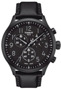  Shop Authentic Tissot Chrono XL Vintage Black Dial Black Leather Strap Watch For Men - T116.617.36.052.00 - Luxxuri