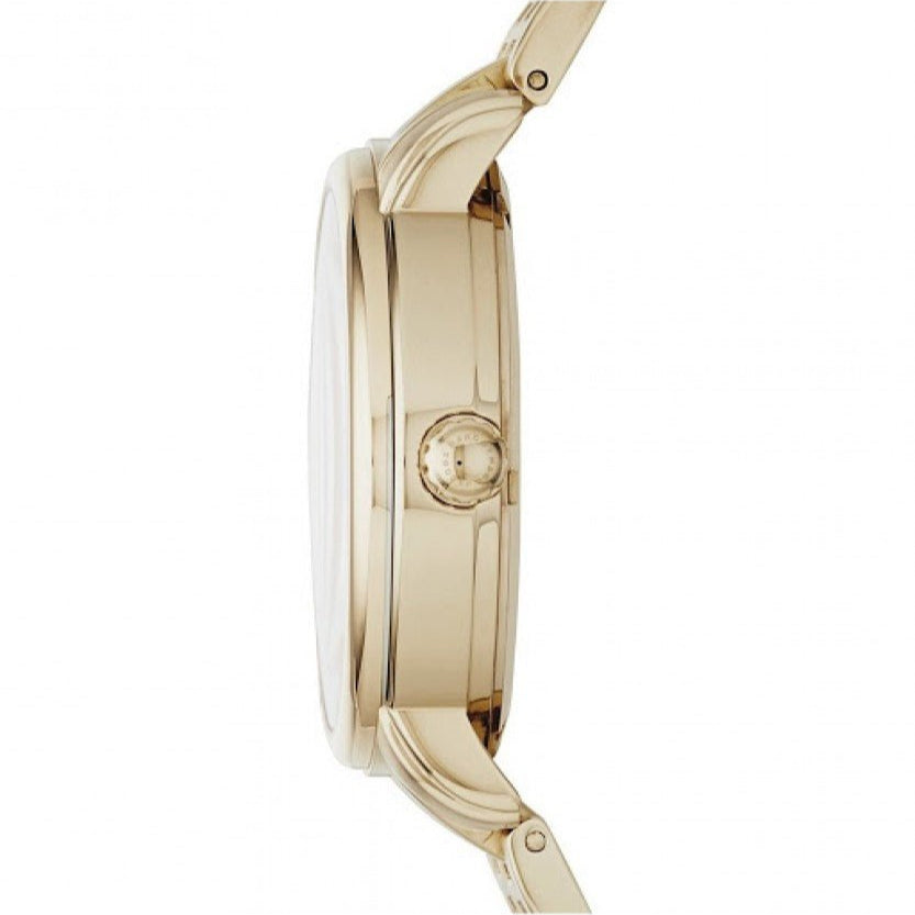 Shop Authentic Marc Jacobs Amy Gold Dial Gold Leather Strap Watch for Women - MBM8627 - Luxxuri