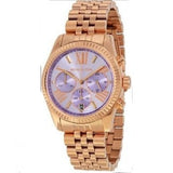  Shop Authentic Michael Kors Lexington Purple Dial Rose Gold Steel Strap Watch For Women - MK6207 - Luxxuri