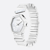  Shop Authentic Dior Gem Dior Mother of Pearl Dial Silver Steel Strap Watch for Women - CD18111X1073 - Luxxuri