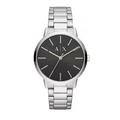  Shop Authentic Armani Exchange Cayde Analog Black Dial Silver Steel Strap Watch For Men - AX2700 - Luxxuri