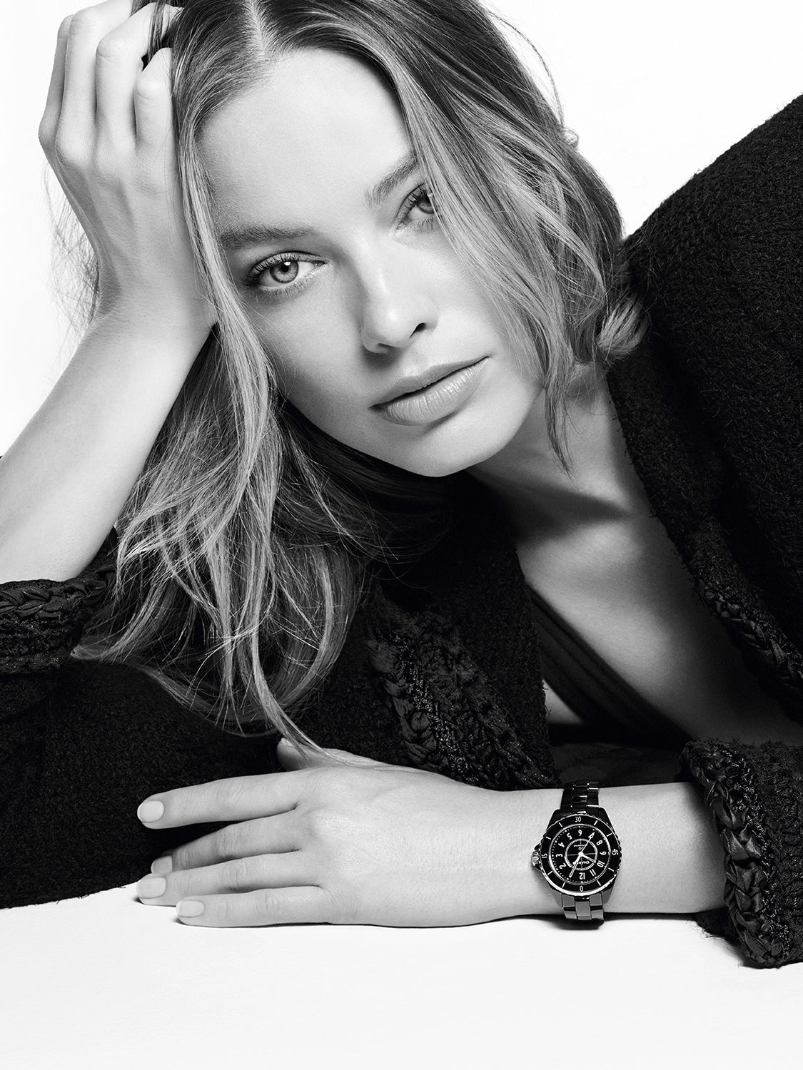  Shop Authentic Chanel J12 Quartz Black Dial Black Steel Strap Watch for Women - J12 H5695 - Luxxuri