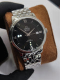  Shop Authentic Omega De Ville Prestige Co-Axial Black Dial Silver Steel Strap Watch for Men - 424.10.40.20.01.001 - Luxxuri