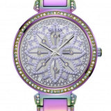  Shop Authentic Guess Lily Analog Purple Dial Purple Steel Strap Watch For Women - GW0528L4 - Luxxuri