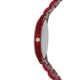  Shop Authentic Michael Kors Slim Runway Red Dial Red Steel Strap Watch For Women - MK3895 - Luxxuri