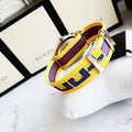  Shop Authentic Gucci G Timeless Quartz Yellow & Purple Dial Yellow & Purple NATO Strap Watch For Men - YA1264069 - Luxxuri