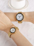  Shop Authentic Michael Kors Portia Quartz White Dial Gold Steel Strap Watch for Women - MK3840 - Luxxuri
