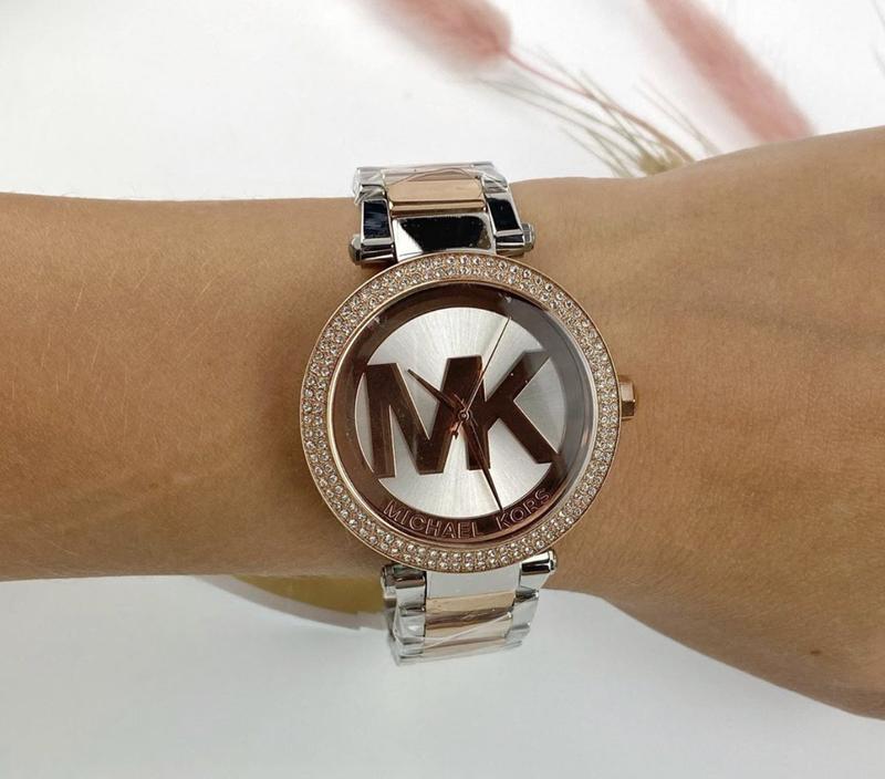  Shop Authentic Michael Kors Parker Gold Dial Two Tone Steel Strap Watch for Women - MK6314 - Luxxuri