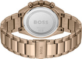  Shop Authentic Hugo Boss Classic Chronograph Green Dial Beige Gold Steel Strap Watch For Men - 1514019 - Luxxuri