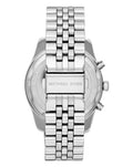  Shop Authentic Michael Kors Lexington Chronograph Blue Dial Silver Steel Strap Watch For Men - MK8689 - Luxxuri