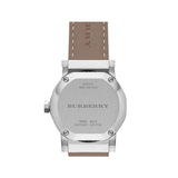  Shop Authentic Burberry The City White Diamonds Dial White Leather Strap Watch for Women - BU9221 - Luxxuri