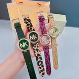  Shop Authentic Michael Kors Parker Rose Gold Dial Maroon Leather Strap Watch For Women - MK2974 - Luxxuri