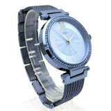  Shop Authentic Guess Soho Diamonds Blue Dial Blue Mesh Bracelet Watch For Women - W0638L3 - Luxxuri