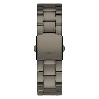  Shop Authentic Guess Hendrix Chronograph Gunmetal Dial Gunmetal Steel Strap Watch for Men - W1309G3 - Luxxuri