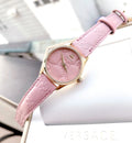  Shop Authentic Gucci G Timeless Quartz Pink Dial Pink Leather Strap Watch For Women - YA1265005 - Luxxuri