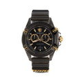  Shop Authentic Versace Icon Active Chronograph Black Dial Black Steel Strap Watch for Men - VEZ700421 - Luxxuri