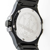  Shop Authentic Maserati Potenza 42mm Black Analog Dial Black Strap Watch For Men - R8853108003 - Luxxuri
