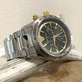  Shop Authentic Versace Classic Chronograph Quartz Black Dial Silver Steel Strap Watch For Men - VEV700419 - Luxxuri