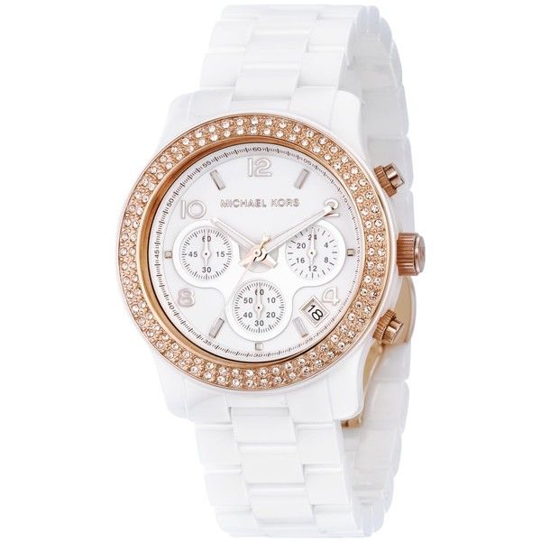  Shop Authentic Michael Kors Ceramic White Dial White Steel Strap Watch for Women - MK5269 - Luxxuri