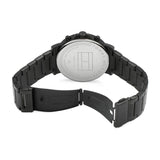  Shop Authentic Tommy Hilfiger Daniel Black Dial Black Steel Strap Watch for Men - 1710383 - Luxxuri
