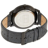  Shop Authentic Tommy Hilfiger Brad Chronograph Quartz Grey Dial Grey Leather Strap Watch For Men - 1710388 - Luxxuri