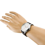  Shop Authentic Tommy Hilfiger Brad Chronograph White Dial Brown Leather Strap Watch For Men - 1710389 - Luxxuri