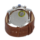  Shop Authentic Tommy Hilfiger Kane Grey Dial Brown Leather Strap Watch for Men - 1710398 - Luxxuri