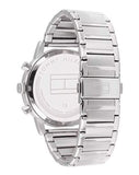  Shop Authentic Tommy Hilfiger Evan Chronograph Blue Dial Silver Steel Strap Watch For Men - 1710409 - Luxxuri
