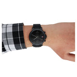  Shop Authentic Tommy Hilfiger Daniel Black Dial Black Steel Strap Watch for Men - 1710414 - Luxxuri