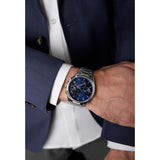  Shop Authentic Tommy Hilfiger Baker Quartz Blue Dial Silver Steel Strap Watch For Men - 1710448 - Luxxuri