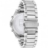  Shop Authentic Tommy Hilfiger Baker Quartz Blue Dial Silver Steel Strap Watch For Men - 1710448 - Luxxuri