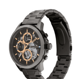  Shop Authentic Tommy Hilfiger Henry Chronograph Grey Dial Grey Steel Strap Watch For Men - 1710479 - Luxxuri