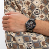  Shop Authentic Tommy Hilfiger Henry Chronograph Grey Dial Grey Steel Strap Watch For Men - 1710479 - Luxxuri