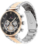  Shop Authentic Tommy Hilfiger Legend Chronograph Black Dial Two Tone Steel Strap Watch For Men - 1710570 - Luxxuri
