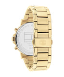 Shop Authentic Tommy Hilfiger Tyson Chronograph Gold Dial Gold Steel Strap Watch For Men - 1710611 - Luxxuri