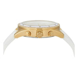  Shop Authentic Michael Kors Hadyn Chronograph White Dial White Rubber Strap Watch for Women - MK7484 - Luxxuri