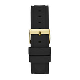  Shop Authentic Guess Limelight Crystals Silver Dial Black Rubber Strap Watch For Women - GW0519L1 - Luxxuri